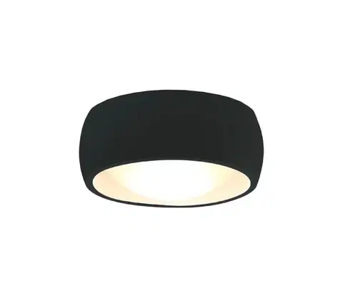 Svietidlá MAXLIGHT C0204 - LED Kúpeľňové stropné svietidlo KODAK LED/8W/230V IP44 čierna C0204