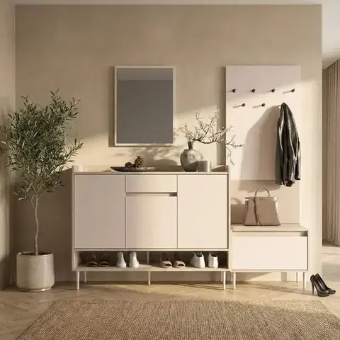 Predsieňový nábytok Predsieňový nábytok VOCO VIII kašmír/dub cremona