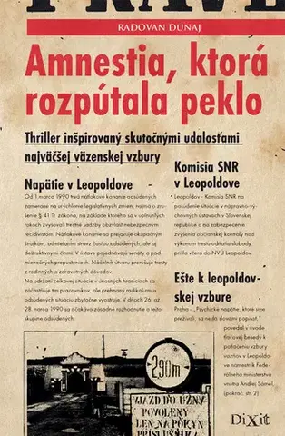 Detektívky, trilery, horory Amnestia, ktorá rozpútala peklo (predloha československého trileru Amnestie) - Radovan Dunaj