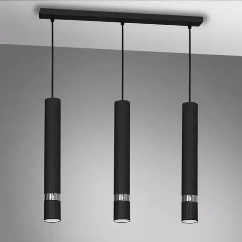Moderné lampy do obývačky Luster Joker Black MLP 1414 LW3