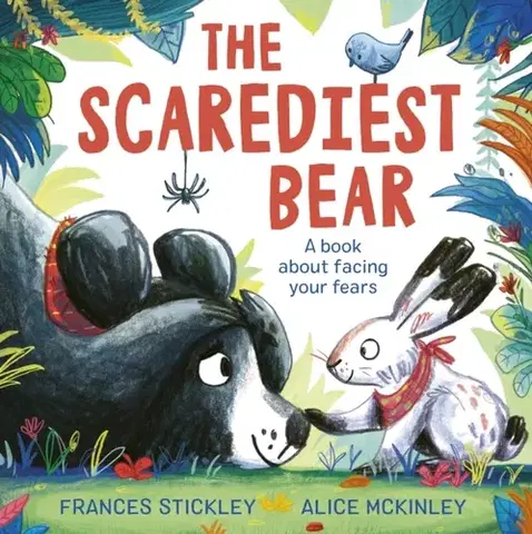 Leporelá, krabičky, puzzle knihy The Scarediest Bear - Frances Stickley
