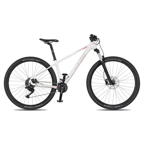 Bicykle Dámsky horský bicykel 4EVER Vanessa Lady 29" - model 2026 pearl white/metal pink - S (16", 155-165 cm)