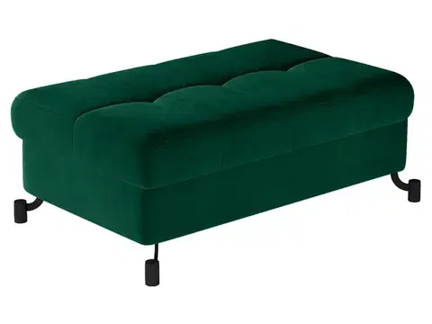 Taburetky NABBI Lante taburetka tmavozelená
