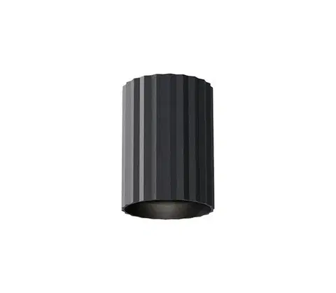Svietidlá Redo 01-2555 - Bodové svietidlo DELPHI 1xGU10/7W/230V, priemer 7 cm, čierne 01-2555