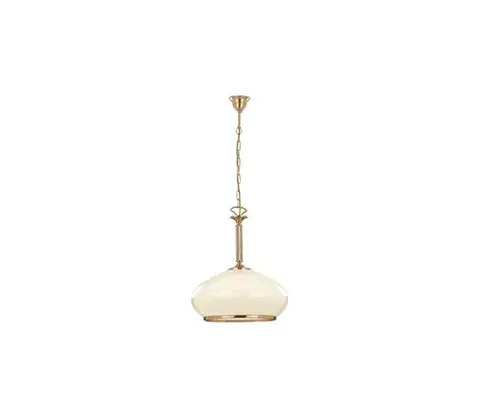 Svietidlá  Luster na reťazi ASTORIA 1xE27/15W/230V zlatá 1321