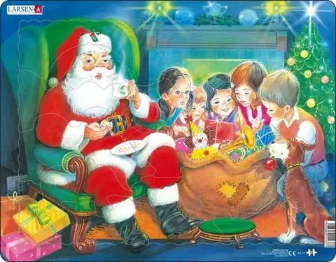 LARSEN puzzle Larsen Puzzle Puzzle Dedo Mráz a deti Larsen JUL14-ZZ
