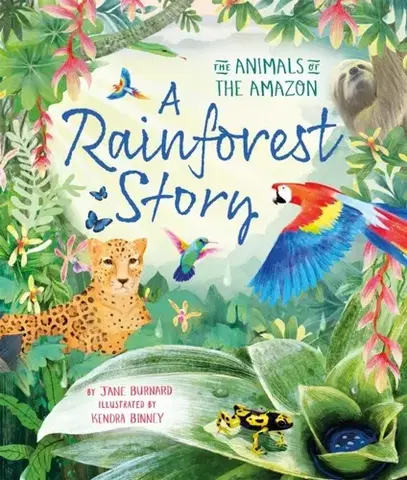 Encyklopédie pre deti a mládež - ostatné A Rainforest Story - Jane Burnard