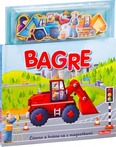 Leporelá, krabičky, puzzle knihy BAGRE - Knižka s magnetkami - Paul Dronsfield,Sally Hopgood