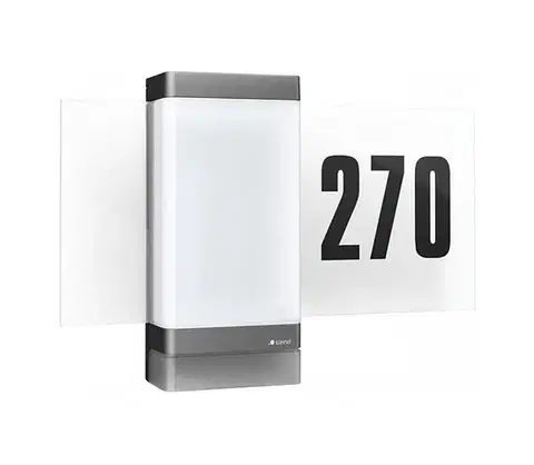 Záhradné lampy Steinel 067205 - LED Domové číslo so senzorom L270SC LED/7,8W/230V IP44 067205