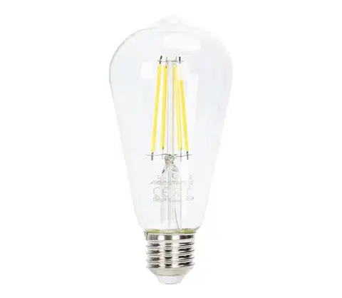 LED osvetlenie  B.V. LED Stmievateľná žiarovka FILAMENT ST64 E27/6W/230V 6500K -  B10106Z1N