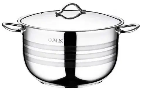 Hrnce Kinekus Hrniec nerezový s pokrievkou GASTRO 32cm/16,5l