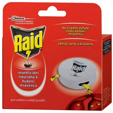 Ochrana proti hmyzu Nástraha RAID na mravce