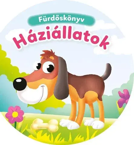 Knižky do vane Háziállatok - fürdőskönyv