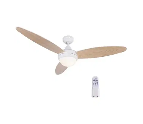 Ventilátory Globo 03612 - Stropný látor CORDULA 2xE14/40W/230V + ovládanie 03612
