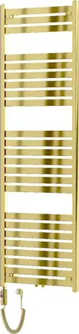Radiátory do kúpeľne MEXEN/S - Urán radiátor + vykurovacia tyč 1800 x 600 mm, 900 W, zlatá W105-1800-600-2900-50
