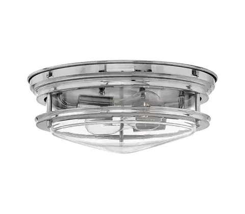 Záhradné lampy Elstead Quintiesse QN-HADRIAN-FS-CM-CLEAR-Vonkajšie stropné svietidlo HADRIAN 2xE27/40W/230V IP44 chróm QN-HADRIAN-FS-CM-CLEAR