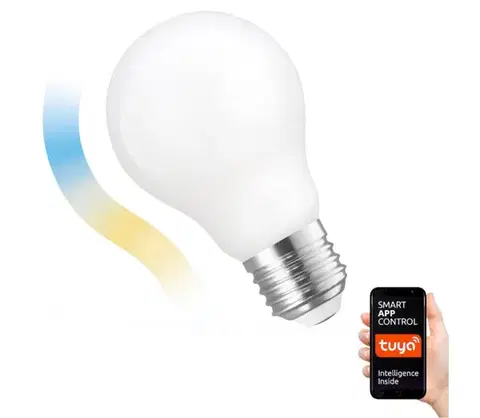 LED osvetlenie  LED Stmievateľná žiarovka A60 E27/5W/230V 2700-6500K Wi-Fi Tuya 14419
