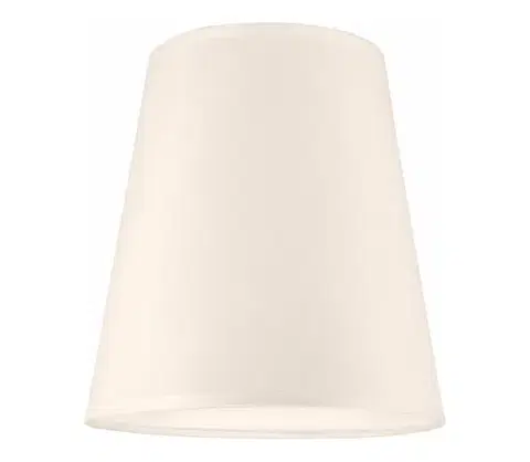 Lampy  Náhradné tienidlo ELLIE E27 pr. 15 cm krémová ABAŻUR 113 KREM