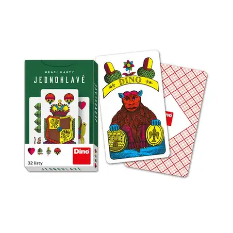 Karty Dino Toys Mariášové karty jednohlavé Dino
