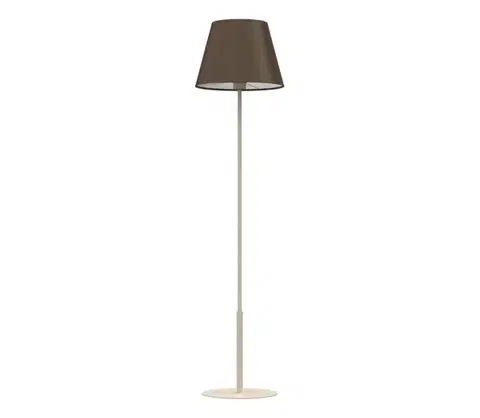 Lampy  Stojacia lampa ARDEN 1xE27/15W/230V béžová/hnedá 4671