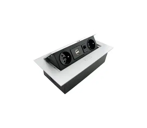 Predlžovacie káble  Zásuvková lišta 2x230V/2xUSB/1xRJ45 4731728