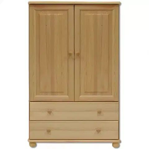 Komody do spálne Komoda z Borovice KD127 surová