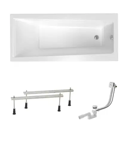 Vane Obdĺžniková vaňa Laguna Idea Plus 170x75 cm akrylát ľavá aj pravá SIKOID1700APN SIKOID1700APN