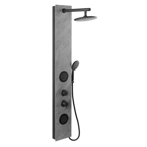 Sprchy a sprchové panely Sprchový panel SAT dekor kameň STONESHOWER STONESHOWER