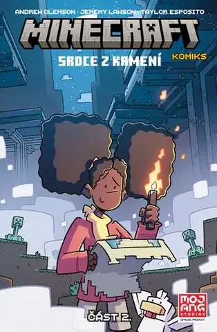 Komiksy Minecraft komiks: Srdce z kamení 2 - Andrew Clemson,Jeremy Lawson,Filip Škába