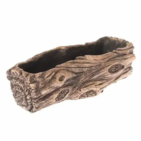 Kvetináče a truhlíky Betónový truhlík, hnedá, 28,5 x 8 x 12 cm