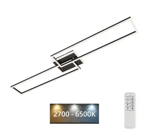 Svietidlá Brilo - LED Stmievateľný prisadený luster FRAME 2xLED/20W/230V 2700-6500K + DO 3050-015