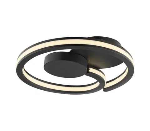 Svietidlá Brilliant - LED stropné svietidlo REVOLA LED/33W/230V pr. 40 cm čierne G81426/06