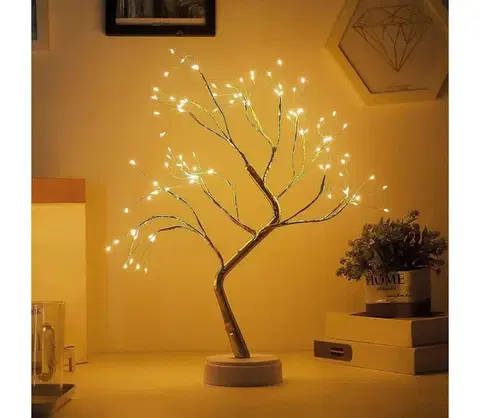 Vianočné dekorácie  LED Vianočná dekorácia 102xLED/3xAA teplá biela 58930