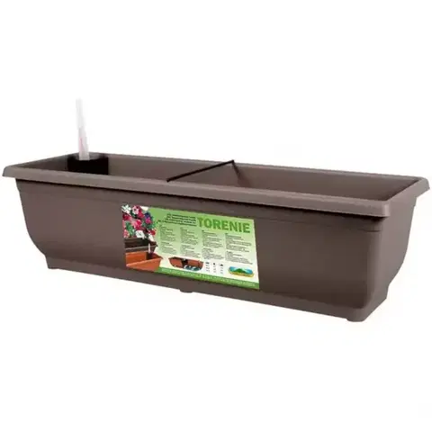 Záhrada Kvetináč Samonav Torenie 50 cm/hnedá