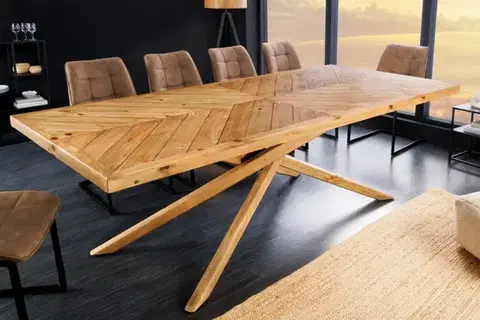 Jedálenské stoly Jedálenský stôl TIMBER Dekorhome