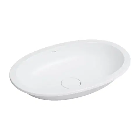Umývadlá OMNIRES - SHELL M+ podumývadlové umývadlo 54 x 34 cm, biela mat SHELL540UPBM