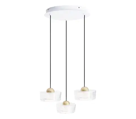 Svietidlá MAXLIGHT P0543 - LED Luster na lanku LIPARI LED/22W/230V pr. 35 cm číra P0543