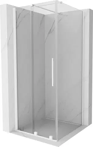 Sprchovacie kúty MEXEN/S - Velár sprchovací kút 120 x 120, transparent, biela 871-120-120-01-20