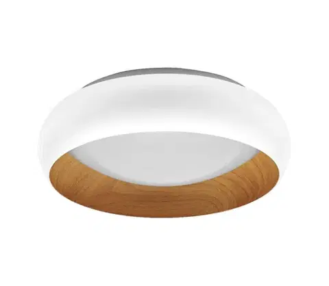 Svietidlá Osram - LED stmievateľné stropné svietidlo ORBIS LIVIA LED/16W/230V pr. 30 cm biela/hnedá 4099854448201
