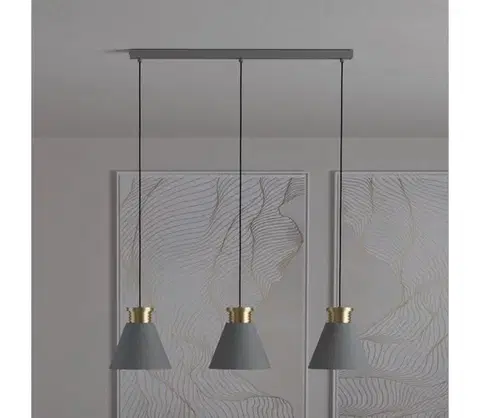 Svietidlá Eglo 43839 - Luster na lanku TWICKEN 3xE27/40W/230V 43839