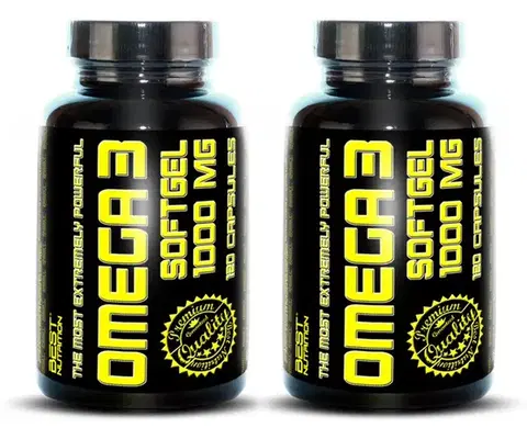 Zdravé tuky 1+1 Zadarmo: Omega 3 od Best Nutrition 120 kaps. + 120 kaps.