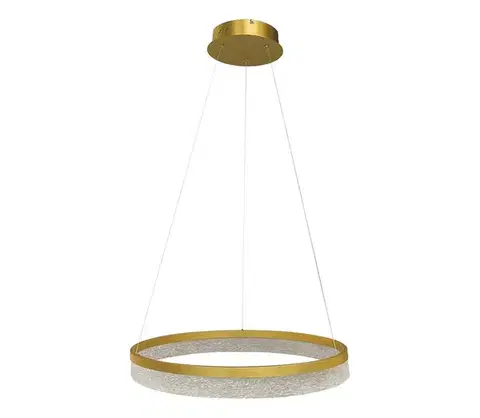 Svietidlá  LED luster na lanku GALA LED/25W/230V pr. 50 cm zlatý ML2240