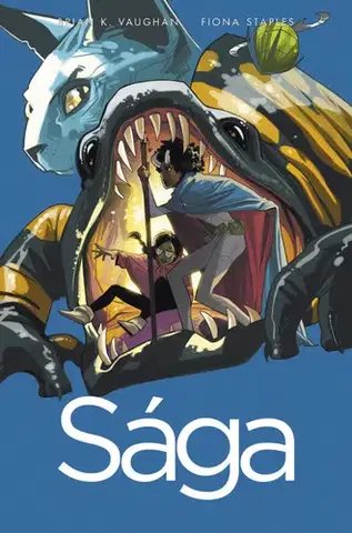 Komiksy Sága 5 (2. vydání) - Brian K. Vaughan,Fiona Staples,Richard Podaný