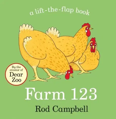 Leporelá, krabičky, puzzle knihy Farm 123 - Rod Campbell