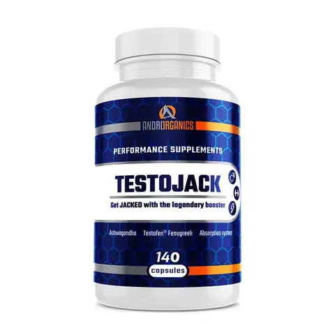 Stimulanty a energizéry Testosterónový booster Androrganics TestoJack 140 caps