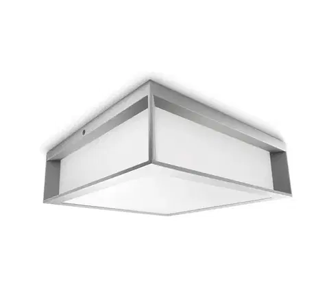 Záhradné lampy Philips - Vonkajšie stropné svietidlo SKIES 2xE27/14W/230V IP44 šedá 871951438534400