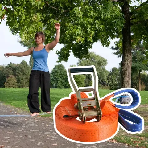 Laná Slackline - inSPORTline ergo 15 m