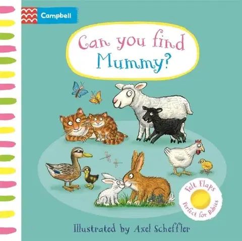 Leporelá, krabičky, puzzle knihy Can You Find Mummy? - Campbell Books