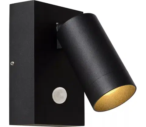 Svietidlá Lucide 09831/01/30 - Vonkajšie svietidlo s pohybovým senzorom TAYLOR 1xGU10/50W/230V IP54 09831/01/30