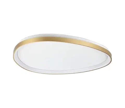 Svietidlá Ideal Lux - LED Stropné svietidlo GEMINI LED/42W/230V pr. 81 cm CRI 90 zlatá 328096